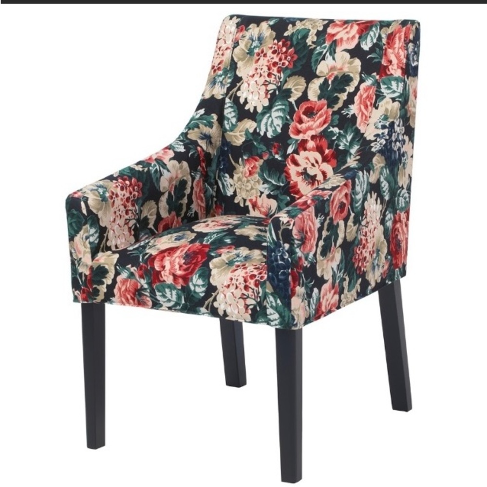Ikea Sakarias Chair Cover Lingbo - IKEA floral chair cover